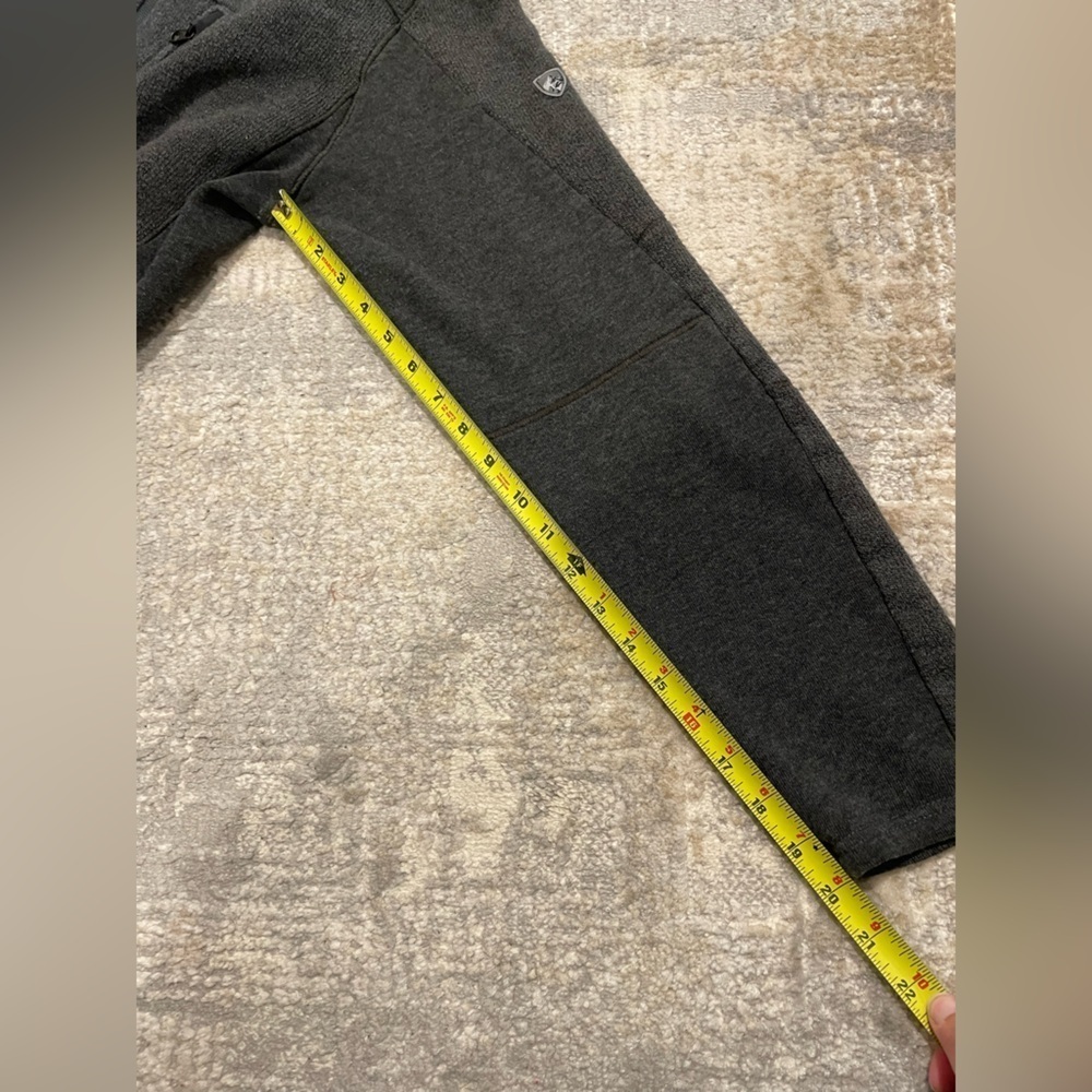 Kuhl Men's Interceptr 1/4 Zip Fleece Jacket Sweater Gray Size XL Soft Comfort - Picture 10 of 10